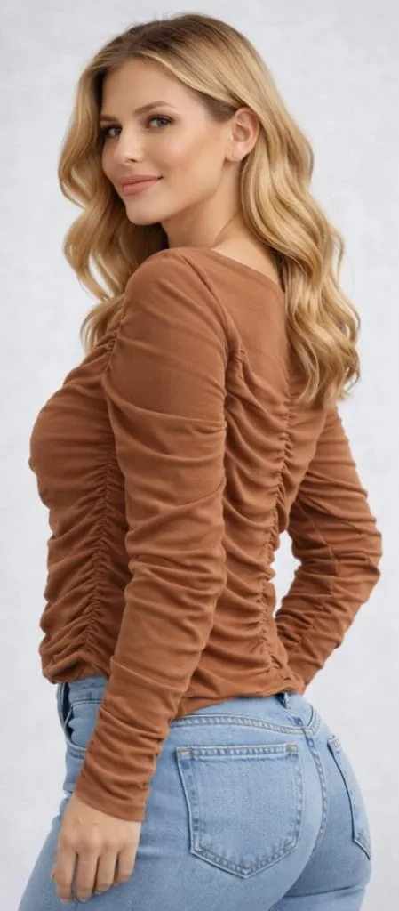 Women Cotton Check Regular Top