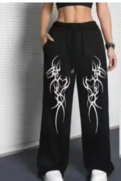 Women Polyester Blend Solid Pyjama