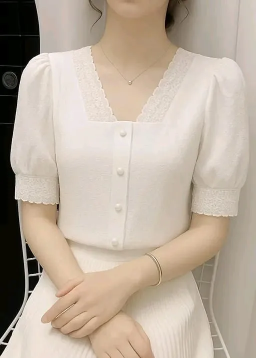 Women Cotton Solid Regular Top