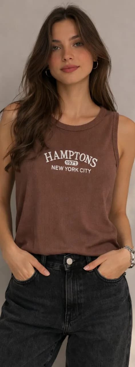 Women Viscose Blend Printed Slim Top